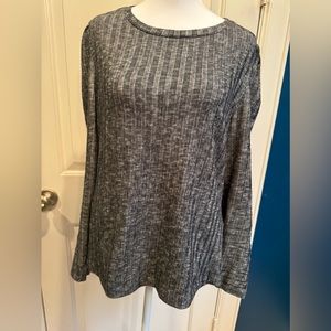 Me + Em cotton blend black and white top UK size 12, US size 8.